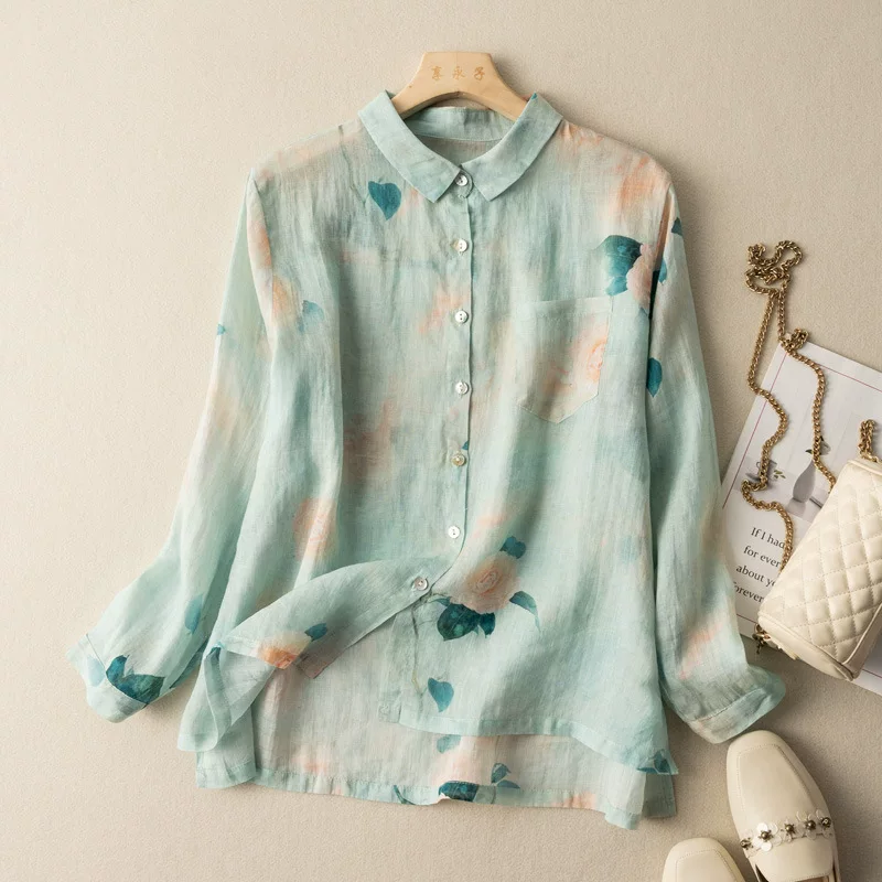 Pastel Bloom Breeze Shirt